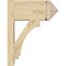 Ekena Millwork Imperial Arts & Crafts Rough Sawn Outlooker, Douglas Fir, 8"W x 16"D x 20"H OUT08X16X20IMP03RDF - alternate 2